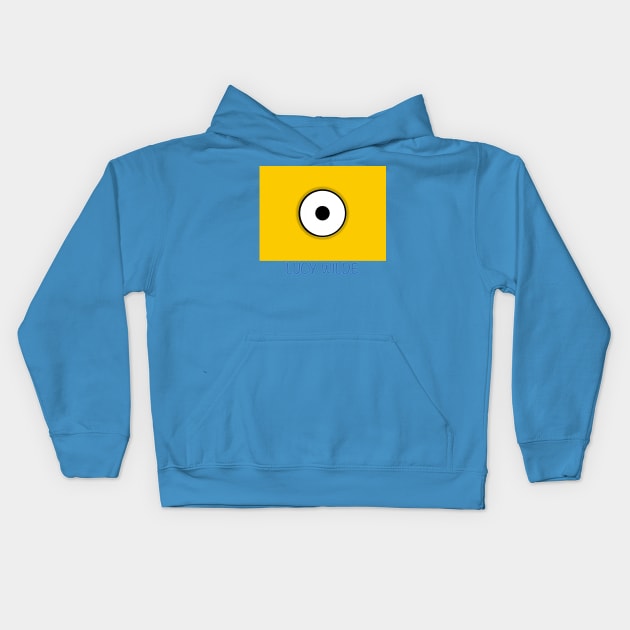 MINI YELLOW LUCY Kids Hoodie by LuckYA